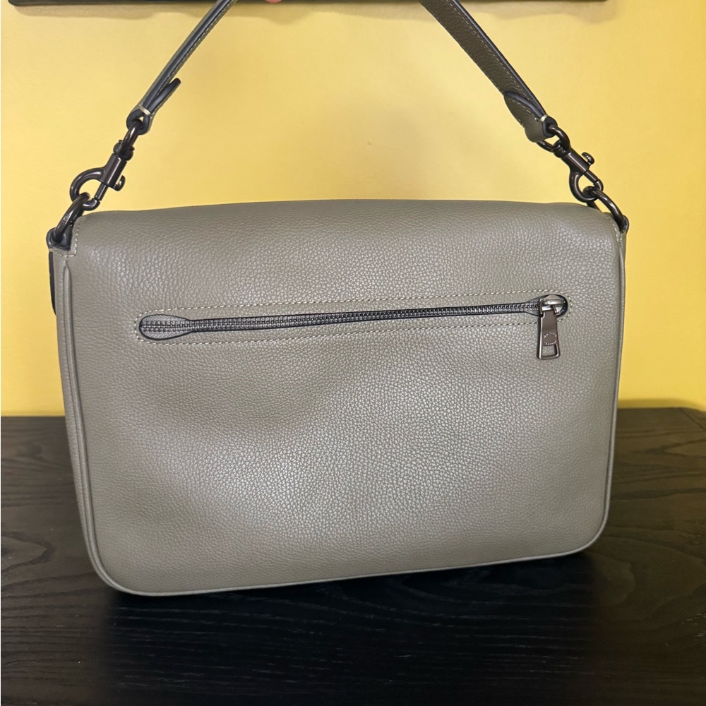 Men’s Coach Tabby Messenger Khaki Green - Picture 3 of 11